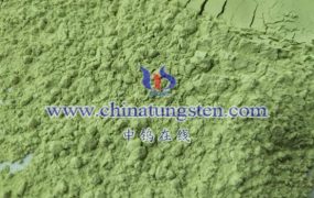 Relationship Between Bulk Density and Particle Shape of Tungsten Oxide