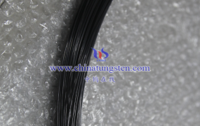 What Is the Magnetic Behavior of Black Tungsten Wire?