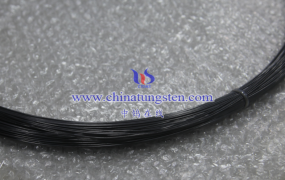 What Is the Elastic Modulus of Black Tungsten Wire?
