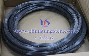 What Is the Temperature Range Used for Tungsten Wire During Annealing?