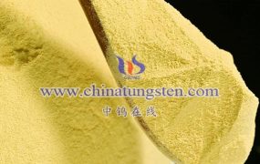 Density of Yellow Tungsten (Tungsten Trioxide, WO3)