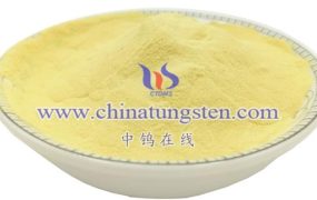 Chemical Properties of Yellow Tungsten (WO3)