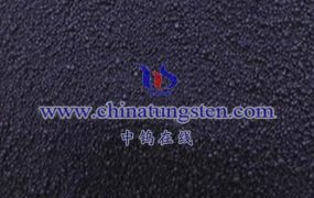 Chemical Properties of Blue Nano Tungsten Oxide