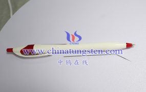 How Stable Is the Tungsten Needle in Chemical Reactions?