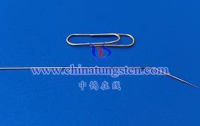 What Are the Physical Properties of Tungsten Wire Needles?