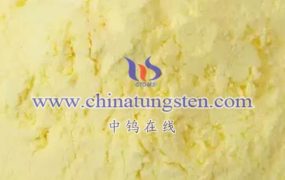 Crystal Structure of Hexagonal Phase Tungsten Trioxide (h-WO3)