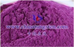 Basic Information of Violet Tungsten Oxide