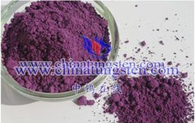 Properties of Purple Tungsten Oxide
