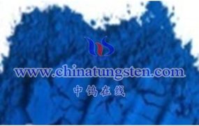 What Is Molecular Formula of Blue Tungsten Oxide?