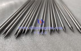 What is the Thickness of the Tungsten Wire Used to Make Needles?